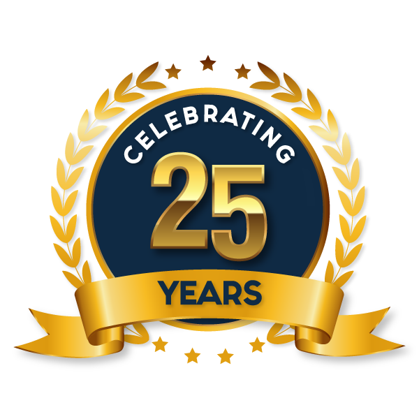 Celebrating 25 Years in Business